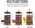 OVENTE French Press Coffee Maker, 34 Ounce, Durable Borosilicate Glass with Stainless Steel Filter Plunger System