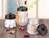 Mason Jar Toothbrush Holder – Bronze with 16 Ounce Genuine Glass Mason Jar, Premium Rust-Proof Stainless Steel