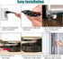 4PCS Refrigerator Door Hinge Shims, Height Adjustment Kits for Samsung 3282540 DA60-00314C PS6448337 AP5668209