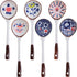 Soup Spoon, Asian Ceramic Spoons with Long Handle, Japanese Soup Spoon Set of 6 for Ramen, Wonton, Dumplings