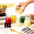 Brajttt 3.4 oz Lids,48 Small Glass Jar with Cork pcs Mini Glass Bottles,Spell Jars with Twine and Labels,Pudding Yogurt