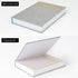 Set 2, Decorative Book Storage Box of Stylish Decorative Books, Linen Faux Book Storage Box for Bookshelf, Coffee