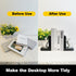 1 LIFFY Decorative Bookends, Heavy Duty Resin Cat Bookends, Non-Skid Bookshelf Stopper, Cute Cat Figures for Shelves