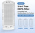 Upgraded 04383 True HEPA Replacement Filter for Hamilton Beach TrueAir 04383 04384 04385 04386 Air Purifier, 2 Pack