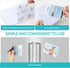 18 Pack Magnetic Picture Frame, 4x6 Magnetic Photo Frames for Refrigerator, High Definition Show Photos