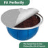 Aluminum Foils Lids to Reuse Vertuoline Capsules Coffee Pods and Refillable Pods,Compatible with Nespresso VertuoLine Machine, 64mm(200pcs)