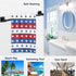 Naanle Stylish Independence Day USA 4th of July Stars Stripes Soft Large Hand Towels for Bathroom, Hotel, Gym (16" x