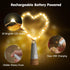 Ceepko 20 2 Pack) USB Bottle Lights Rechargeable Wine Bottle Fairy Lights Cork LED String Lights LEDs Copper Wire