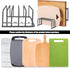 Cutting Board Organizers, Cutting Board Holders and Racks for Cabinets, Bakeware Storage