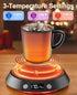 50W 3 Settings 2-9 Kepwam Coffee Mug Warmer - Electric Coffee Warmer for Desk Temp & Timer Smart Cup Warmer for Desk