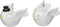 The Perfect Wedding Loving Birds Salt and Pepper Set, 1-7/8-Inch & 1-3/4-Inch - Appletree Design