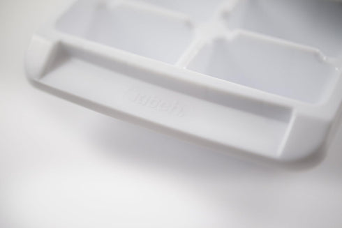 Ice Tray Easy Release White Ice Cube Trays, 16 Cube (Pack of 2)
