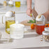 Glass Cooking Pot with Lid and Handle, 1.35L/45 oz Clear Stovetop Pot for Noodles, Pasta, Soup, Milk
