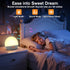 Dimmable 30 KEPLUG Wake Up Light Sunrise Alarm Clock,Digital Alarm Clocks Bedside Night Light,White Noise Sound Machine