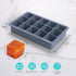 BECOKIT 2 4 Pack) Tbsp Silicone Freezer Molds - Perfect for Storing Garlic, Herbs, Ginger, Pesto, Tomato Paste, Lemon