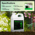 (0-6-4), 32 Ounces/1 VIVOSUN Bloom Juice Flowering Supplement Liquid Fertilizer for Flowering Stage, Concentrated Plant