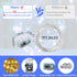 24 Pack 7Ft 20 3 4th Blue Fairy Lights LED Twinkle String Lights Modes Battery Operated Waterproof Firefly Starry