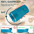 CS COSDDI Stainless Steel Travel Mug - 12oz Vacuum Insulated Coffee Mug, Spill Proof with Leakproof Lid, Aquamarine