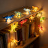 12 Decoration8 LED Dinosaur String Lights Battery Operated Dinosaur Lights String Realistic Looking Dino Light for Boys