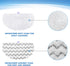 Tidy Monster Steam Mop Replacement Pads Compatible with Bissell Powerfresh Steam Mop 1940 1806 1544 1440 2075A 2685A Series, Part # 5938 & 203-2633, 1606668 & 1606669 (2 Pack Scrub Plush+Plush)