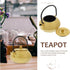 BESTonZON Mini Tea Kettle - Cast Iron Japanese Tetsubin Decorative Teapot for Loose Leaf Tea