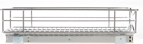 Home Zone Living Pull Out Kitchen Cabinet Organizer, Slide Out Drawer for Space Saving Storage, 11” W x 21” L