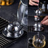 4Pcs Stainless Steel Tea Balls for Loose Leaf - Tea Infusers with Chain Hook and Saucer (Silver)