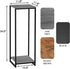 34" 2-Tier Tall Plant Stand Indoor, Modern Plant Shelf, Corner Flower Pot Holder Organizer for Living Room Balcony