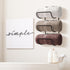 12 Sorbus Towel Holder for Bathroom Wall - Level Wall Mounted Towel Rack Shelves for Rolled Bath Towels, Washcloths