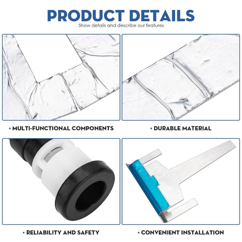 DA82-01415A Refrigerator Water Leak Repair Kit, Compatible with Samsung Parts AP5957964, PS1005968, DA82-01415A