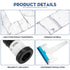 DA82-01415A Refrigerator Water Leak Repair Kit, Compatible with Samsung Parts AP5957964, PS1005968, DA82-01415A