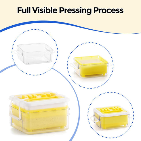 MANBA Tofu Press - Tofu Press Dishwasher Safe for Easily Pressing Out Water from Organic Silken Soft Tofu and Extra