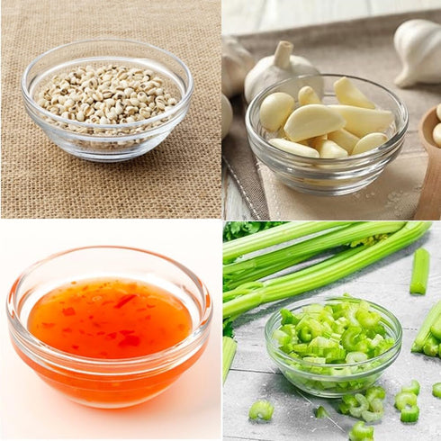 Mini Glass Bowls Set of 6, Small Dipping Bowls for Sauces, Jam, Chutney, Nut Dessert, Ice Cream Sundae Serving Bowls