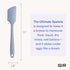 GIR: Get It Right Silicone Spatula for Cooking - 11-Inch Slate, Heat-Resistant Nonstick Kitchen Tool