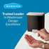 Bobrick B-40 Manual Wall-Mounted Soap Dispenser - 40 fl oz Capacity, ADA Compliant