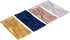 SquarePie Pack of 10 Sequin Chair Sashes, Silver Sparkling Decorative Bands for Wedding Banquet Party Decor
