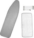 Dalykate 15x54 Ironing Board Cover and Pad - Elastic Edge, Scorch and Stain Resistant Thick Padding with Fasteners