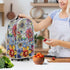 Boho Floral Blender Dust Cover, Anti Fingerprint Polyester Cover for Stand Mixer or Coffee Maker, Stain Resistant