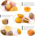 Hilitchi Yellow Agate Stone Tumbled Stones for Plants, Cacti & Succulents, Landscape Decoration (1lb Bag)