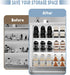 6Pack Closet CiBiZi Shoe Slots Organizer Metal Shoe Stackers for a Pair of Shoes Double Layer Shoe Holder Shoe Storage