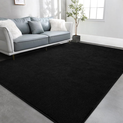 TWINNIS Large Area Rugs for Living Room Bedroom, 4x6 Feet Super Soft Indoor Thickened Memory-Foam Carpets