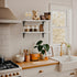 Set 6, 15.7in White(fs-40-w) SKYSEN Floating Shelves for Wall of Wood Wall Shelf for Decor, Bathroom, Bedroom, Storage