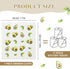 6 Pack, Mixed Fruit Swedish Kitchen Dishcloths Dish Towels Fruit Dish Towels for Kitchen, Swedish Dishcloth with Lemon