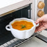 Dutch Oven Pot with Lid, Pumpkin Pottery Dessert Saucepan, Mini Baking Dish, Pumpkin-Shaped Casserole