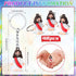Sumind 48 Pcs Jesus Toys Figurine - Christian Keychain Jesus Doll Bulk Classic Christian Rings for Christ