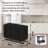 550 lbs 2 36"Lx18"Wx29"H, Outdoor Cart Cover for ELAFROS Tier Plastic Utility Cart, Waterproof Service Cart Covers