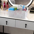 Plastic 8 L Storage Baskets, Medium Kitchen Baskets, White, 4 Packs