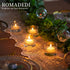 20pcs+Extra 4 Votive Tea Light Holders Bulk - Clear Glass Tealight Candle Holder for Floating Candle as Candlelit