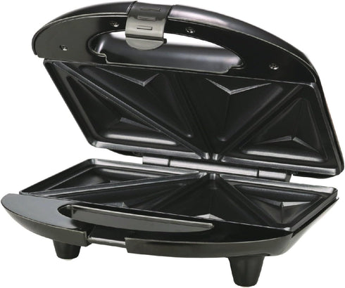 Brentwood Compact Dual Sandwich Maker, Non-Stick, Black by Brentwood
