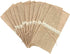Alnicov Natural Burlap Lace Utensil Cutlery Holders Pouch, Jute Napkin Holders for Vintage Wedding Party Tableware